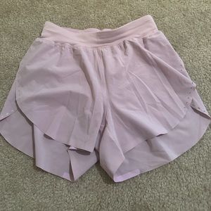 light pink lulu shorts